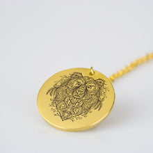 Abstract Bear Pendant