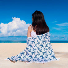 Anchored Crab Animal Beach Blanket