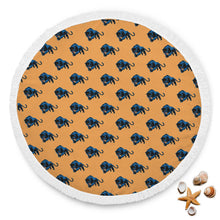 Angry Panther Animal Beach Blanket