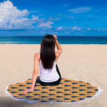 Angry Panther Animal Beach Blanket