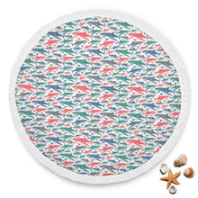 Angry Shark Animal Beach Blanket