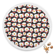 Bacon And Fried Egg Beach Blanket