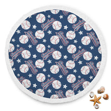 Baseball League Sports Beach Blanket