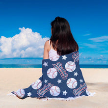 Baseball League Sports Beach Blanket