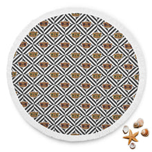 Bear Shades Striped Beach Blanket