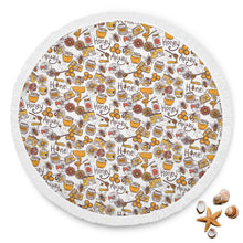 Bee Honey Animal Beach Blanket