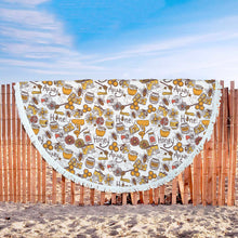 Bee Honey Animal Beach Blanket