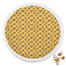 Beer Polka Printed Beach Blanket