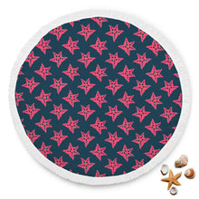 Big Red Starfish Animal Beach Blanket