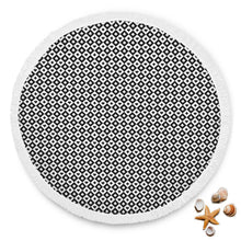 Black Cards Poker Beach Blanket