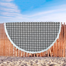 Black Cards Poker Beach Blanket