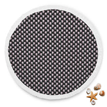 Black Hello Kitty Beach Blanket
