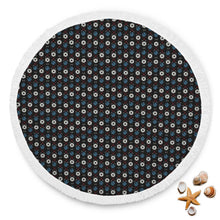Black Printed Star Wars Beach Blanket
