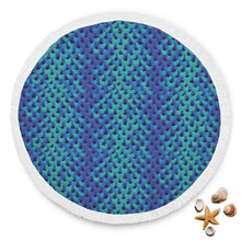 Blue Tale Mermaid Beach Blanket