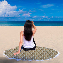 Brown Dachshund Dog Beach Blanket