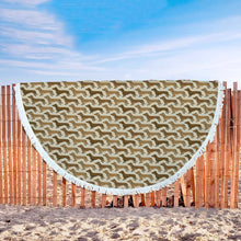 Brown Dachshund Dog Beach Blanket
