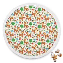 Brown Deer Animal Beach Blanket