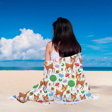 Brown Deer Animal Beach Blanket