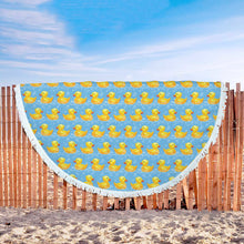 Bubble Ducks Animal Beach Blanket