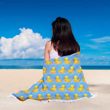 Bubble Ducks Animal Beach Blanket