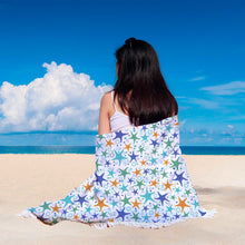 Bubbles Starfish Animal Beach Blanket