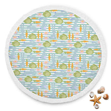 Bunny And Carrots Beach Blanket