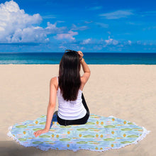 Bunny And Carrots Beach Blanket