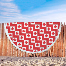 Canadian Flag Beach Blanket