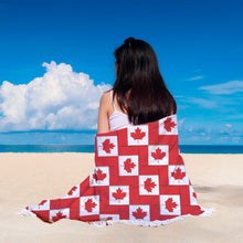 Canadian Flag Beach Blanket