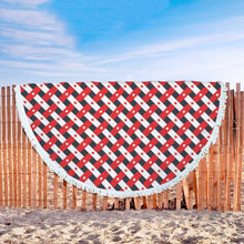 Canadian Pattern Flag Beach Blanket