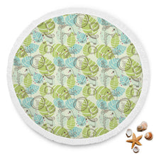 Cartoon Elephant Animal Beach Blanket