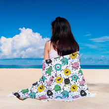 Cartoon Monster Beach Blanket