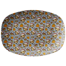 Christmas Holiday Jack Russell Terrier Platter