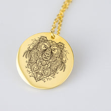 Abstract Bear Pendant