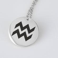 Aquarius Sign Pendant