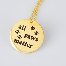 All Paws Matter Pendant