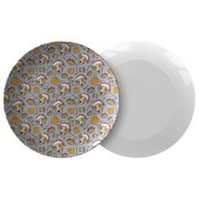 Christmas Holiday Jack Russell Terrier Plate